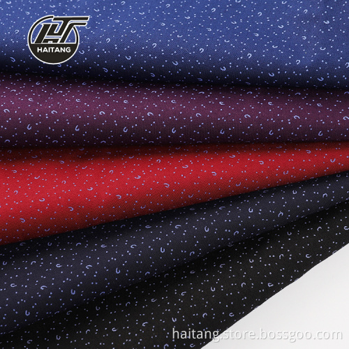 Shirt Cloth Online Printing Microfiber fabric Haitang Woven